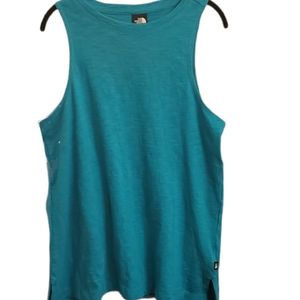 The North Face Teal Sleeveless Tank size L